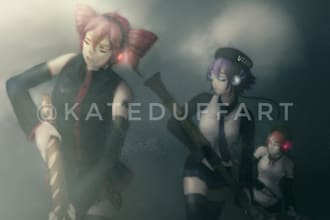 create character concept art