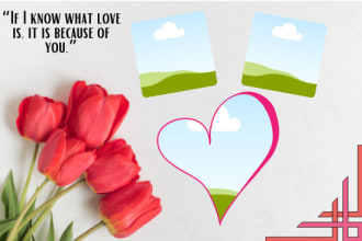 make photo collage and videos for your birthday wedding anniversary bf gf