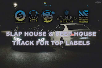 be your professional slap house and deep house producer