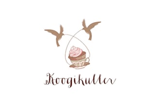 design cupcake delivery company logo