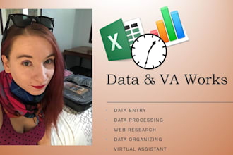 ready to provide a high quality data entry work