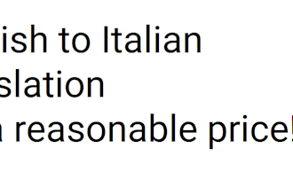 english to italian translation of media