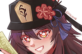do semirealist potrait anime for you