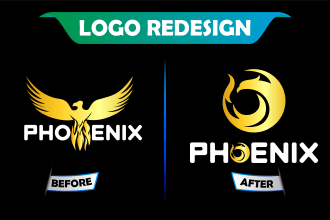 design or redesign your existing logo creatively