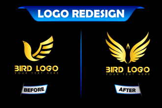 creatively redesign, edit, or update your logo