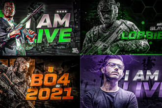 create attractive gaming thumbnails for your youtube channel