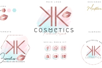 design feminine beauty salon,eyelashes,hair and signature logo