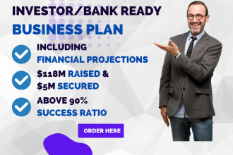 do an investor ready business plan including financial model