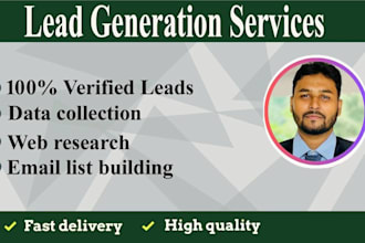 do b2b lead generation and contact list building