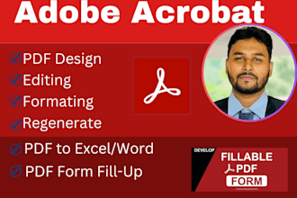 convert PDF to word, pdf to excel, data entry, copy paste