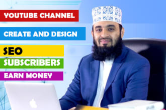 create and setup youtube channel professionally