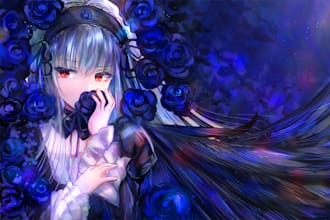 draw custom anime character fanart
