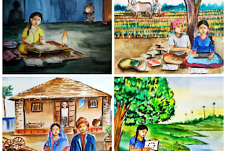 do children storybook illustrations