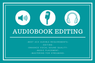 edit your audiobook for audible