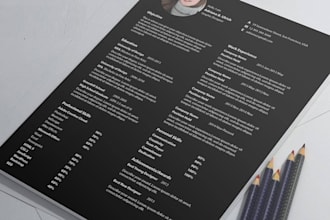 get your desired resume created