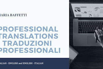 translate from italian to english and vice versa for you