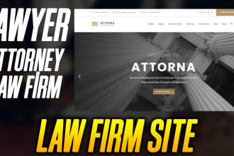 can make a website for your law firm