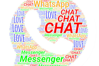 create an word cloud art for you