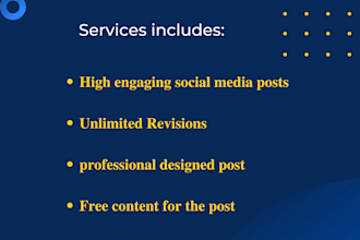 design engaging and social media post