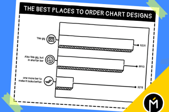 draw freestyle hand drawn infographic chart or flowchart