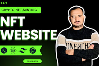 build nft website and nft website design