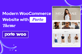 create a wordpress ecommerce website using woodmart, flatsome, porto