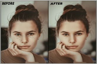 do photo editing retouching in lightroom and photoshop