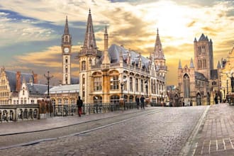 send a postcard or a letter from belgium
