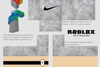 make a roblox shirt customized however you want for you