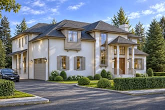 visualize your house facade renovation in 3d