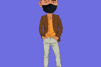 draw your amazing big head caricature