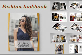 create a fashion lookbook, product catalog, sell sheet and line sheet