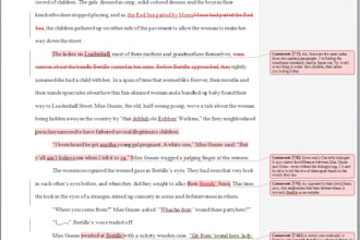provide stellar copyediting and developmental feedback