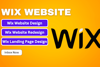 design business wix website wix redesign wix landing page wix ecommerce for you