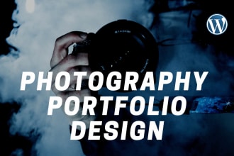 create your personal portfolio or photography website