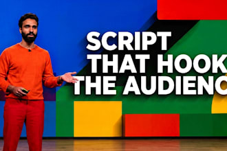 be your professional writer for your scripts