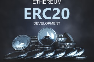 develop and deploy your erc20 token on the ethereum chain