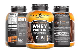 do premium supplement product label design