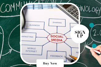 social media marketing set up and growth