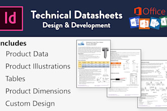 make technical data sheets