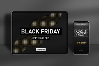 create exclusive  background for your website and typography