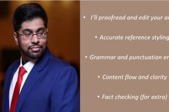 proofread and edit your research and technical articles