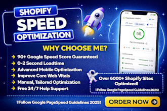 do shopify speed optimization and increase shopify speed