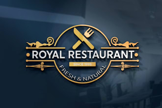 design unique food, drink, restaurant, bakery, catering logo