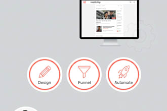 design or redesign your mailchimp email template repair with automation