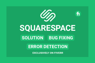 add custom code or fix squarespace issues