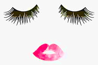 design beautiful eyelash tshirt design