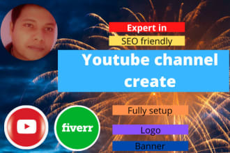 create, set up, and manage youtube channel