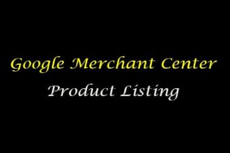 do products listing on google merchant center or ecommerce