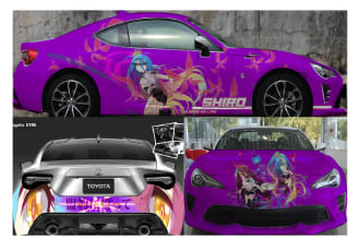create awesome car wrap truck wrap vehicle wrap livery wrap racing car wrap
